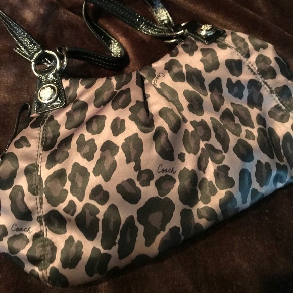 Coach Leopard Print Mini Bag - Picture 3 of 9